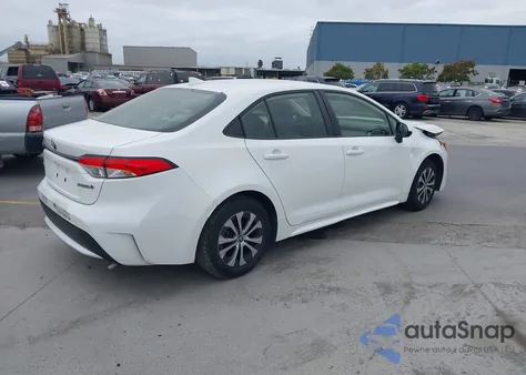 2022 Toyota Corolla Hybrid Le из США, поврежденный, VIN JTDEAMDE4N3002453
